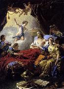Louis Jean Francois Lagrenee Allegory on the Death of the Dauphin Sweden oil painting artist